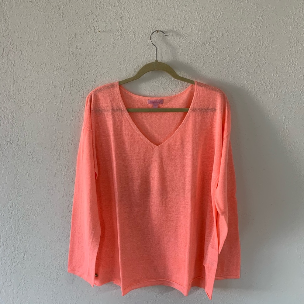Lilly Pulitzer Linen Sweater